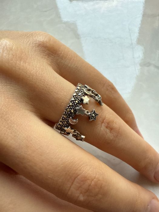 Обручка срібна made in Italy