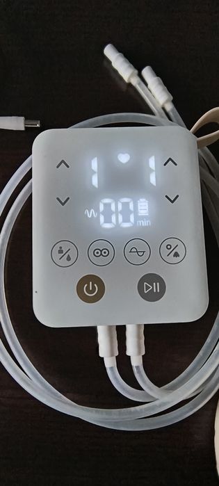 Laktator elektryczny podwójny Canpol babies express butelkowy i muszle