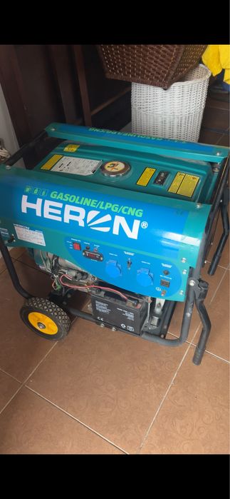 Генератор бензин/газ5.5 Квт, однофазний