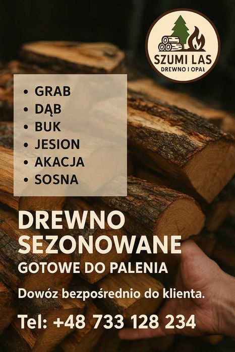 Sezonowane Drewno opałowe /kominkowe