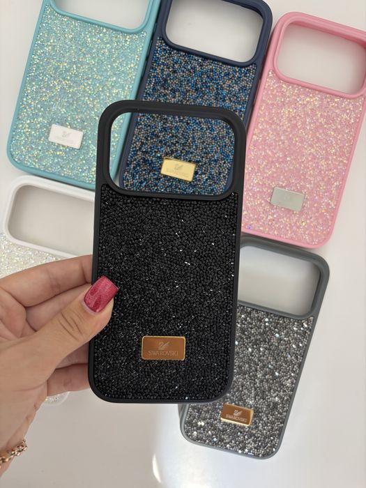 Чохол сваровскі swarovski на айфон від 13pro - 17 pro max