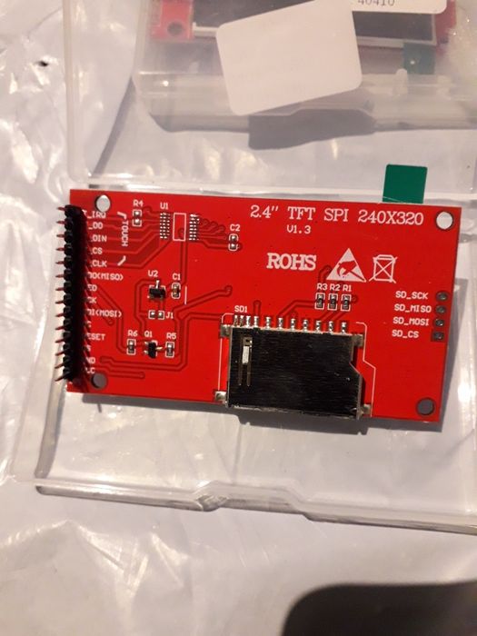 Дисплей TFT 2.8", 2.4"  240х320 р, др.ILI9341, ST7735, LSD1602,LSD2004