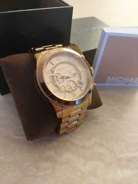 Autêntico relógio da Mickael Kors, modelo MK-8096 Rose Gold- Original