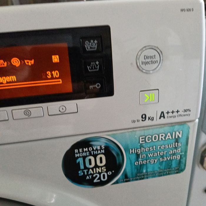 Entrega garantia máquina de roupa Ariston hotpoint 9kg