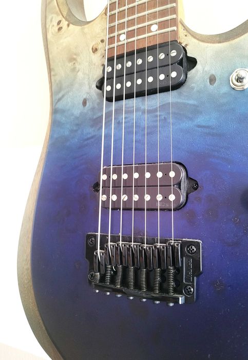 Guitarra Ibanez 7 cordas RGD7521PB-DSF (COMO NOVA)