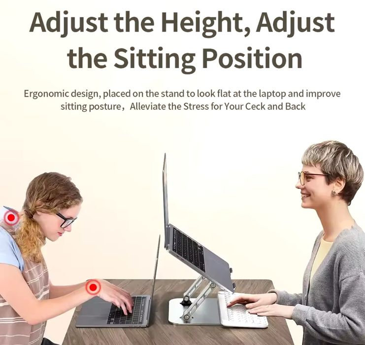 Підставка для ноутбуку розміром до 17"