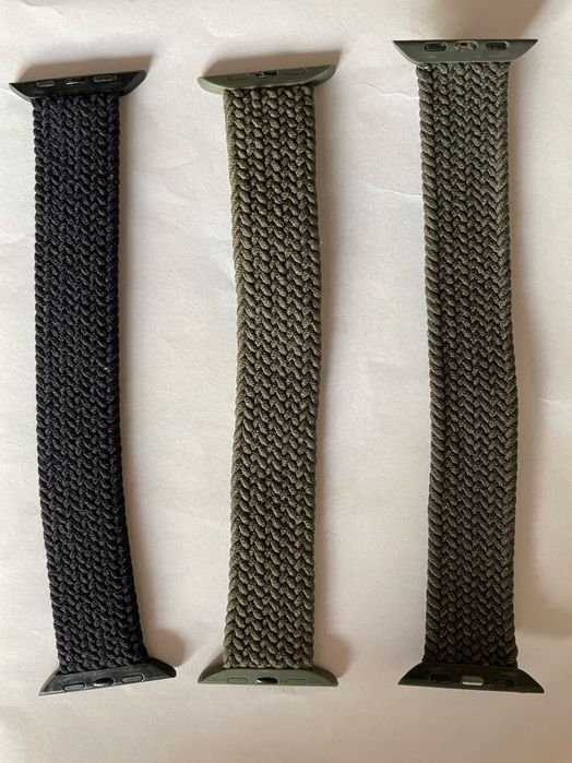 Braceletes Solo Entrançada de Nylon para Apple Watch 44MM