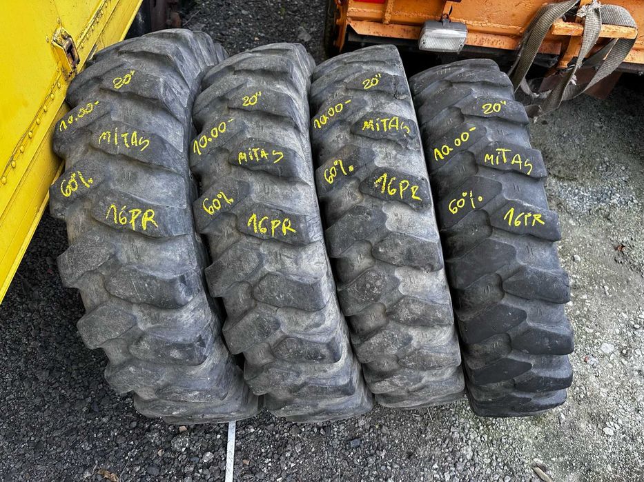 OPONY 10.00-20, 10.00R20, 10R20, 10-20, 10X20, 1000R20 MITAS 16PR (60%
