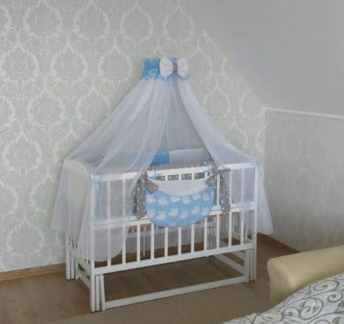 Дитяче ліжко - маятник з матрацом