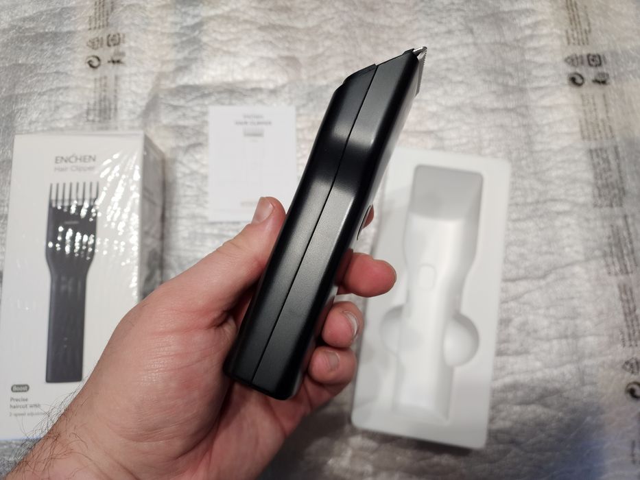 Машинка для підстригання волосся Xiaomi ENCHEN Boost Black