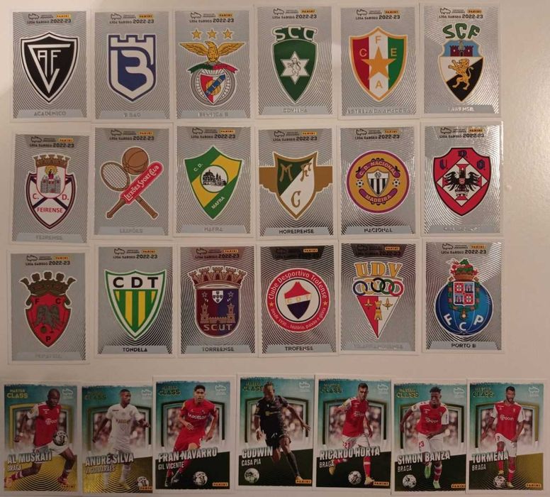 Liga BWIN 2022-23 Futebol Panini   e Mercado de Inverno / atualizações