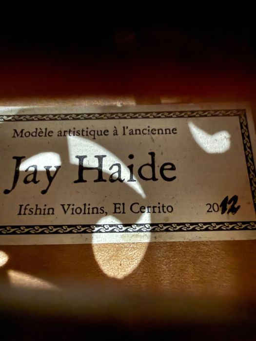 Jay Haide à l’ancienne Guarneri Model Violin Outfit (2012)