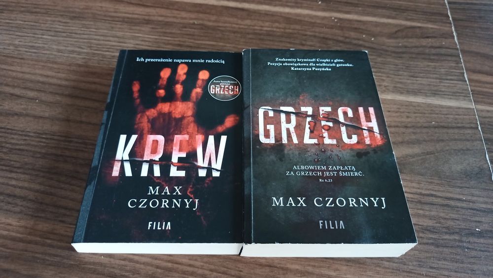 Max Czornyj. Krew , Grzech