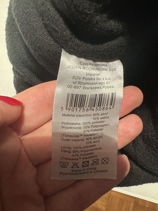 Czapka WOŚP na polarze