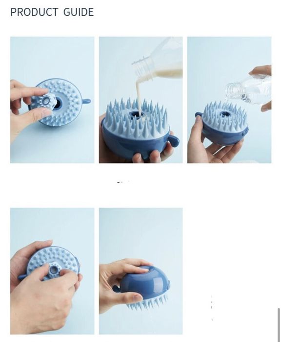 Щітка для миття собак/котів