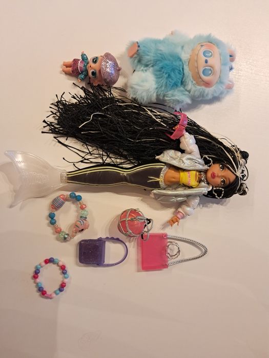 Lalka syrenka mermaze i gratisy