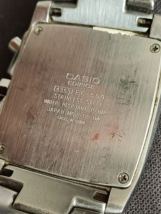 Casio edifice quartz