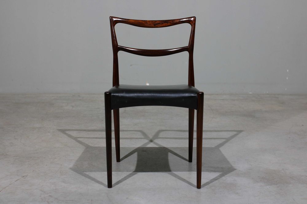 Conjunto de 6 cadeiras H.W.Klein em pau santo | Design Nórdico