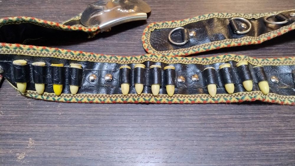 Пояс-патронташ с кобурой. СССР