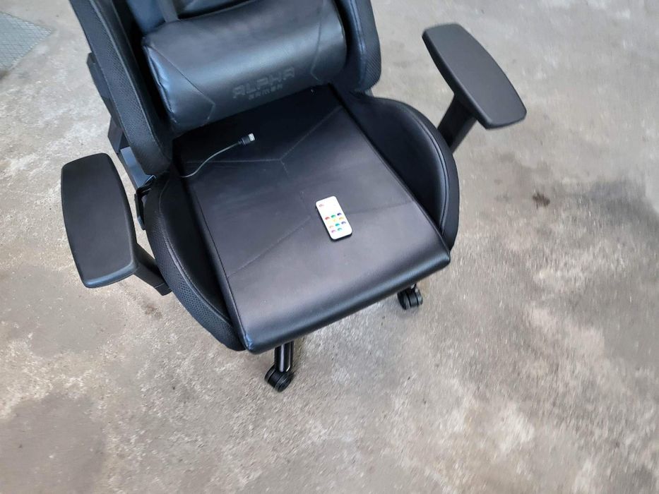 Cadeira gaming com luzes rgb - Alpha Gamer