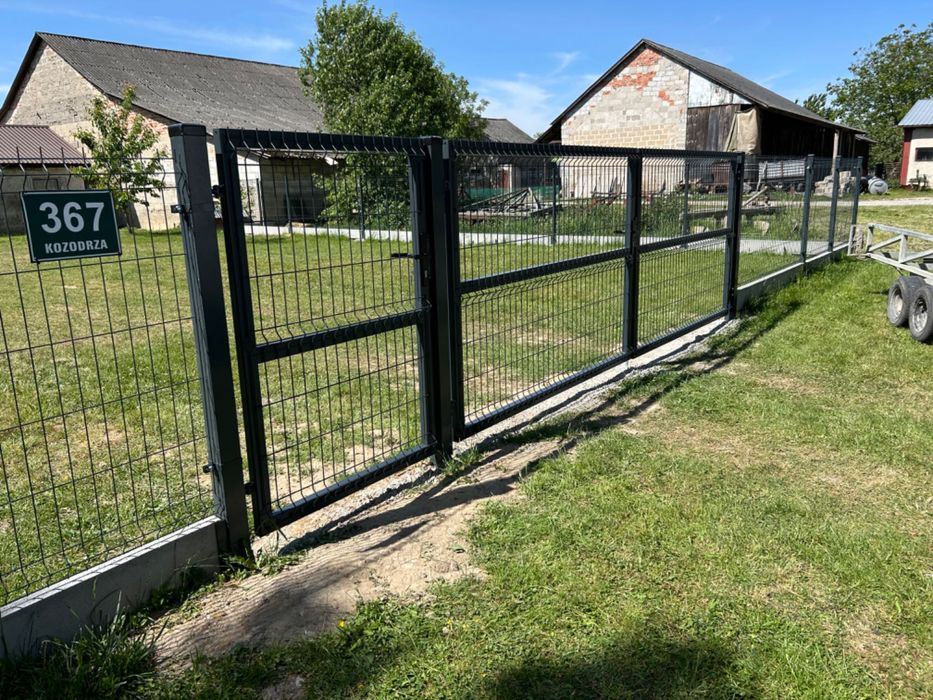 Ogrodzenie panelowe fi 5mm- komplet