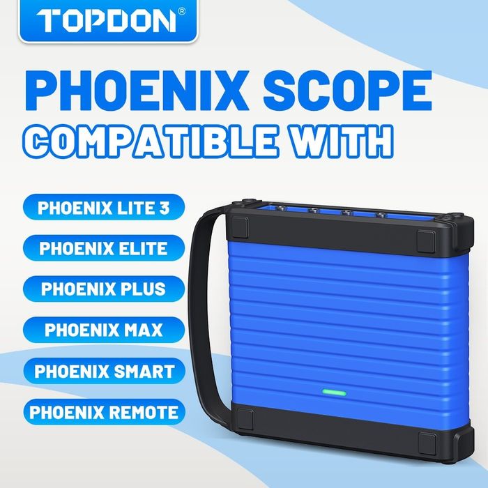 TOPDON Phoenix Scope – Osciloscópio Automóvel Profissional