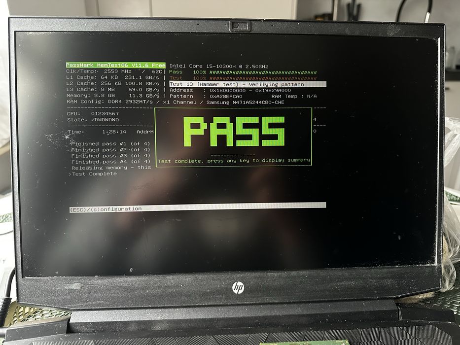 Pamięć RAM DDR4 8GB 3200 (do laptopa) SODIMM 2x 4GB