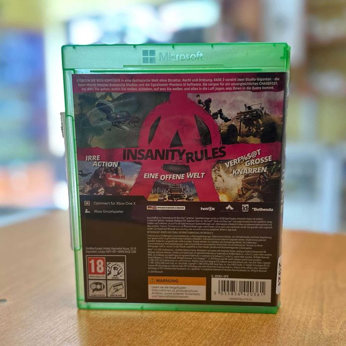 Gra na Xbox One Rage 2