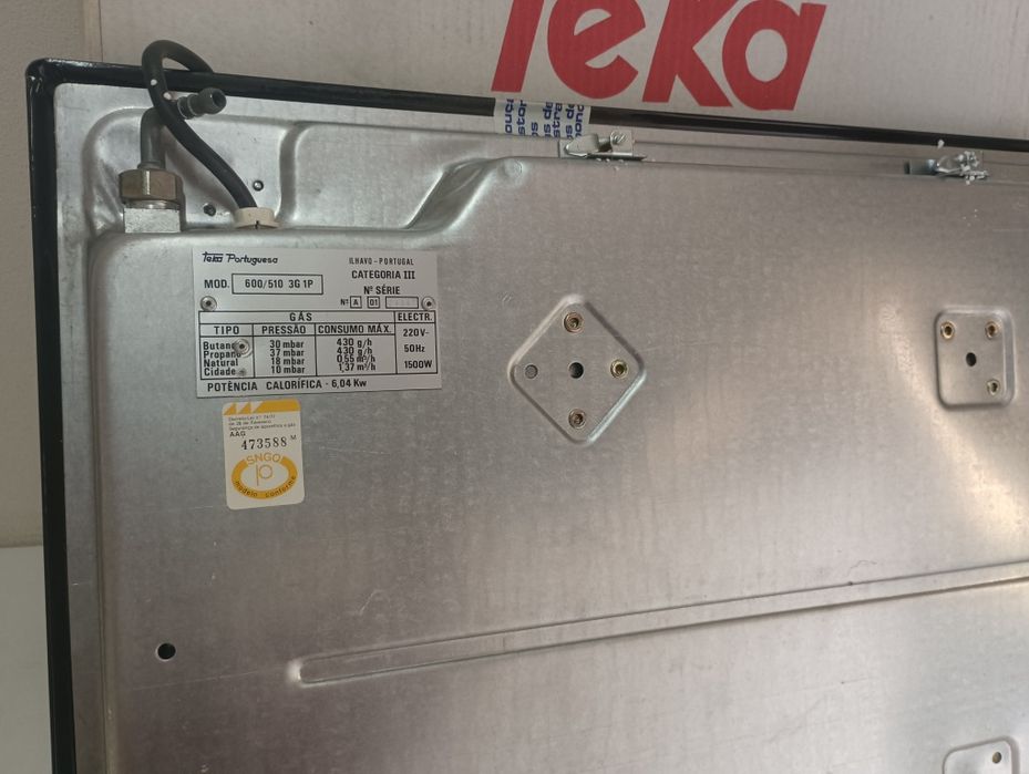 Placas encastráveis TEKA, novas (Oportunidade)