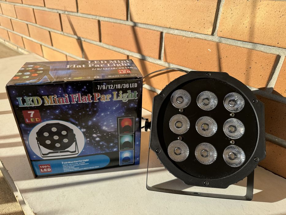 PAR LED 9X4W RGBW