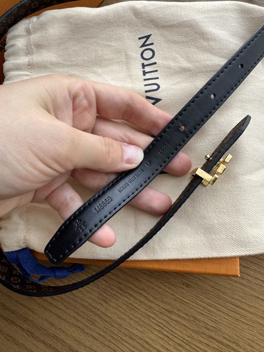 Пояс Louis Vuitton Mini LV 15mm ОРИГІНАЛ