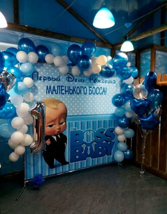 Каркас під банер та стійка для фотозони на дитяче свято. Пресс волл