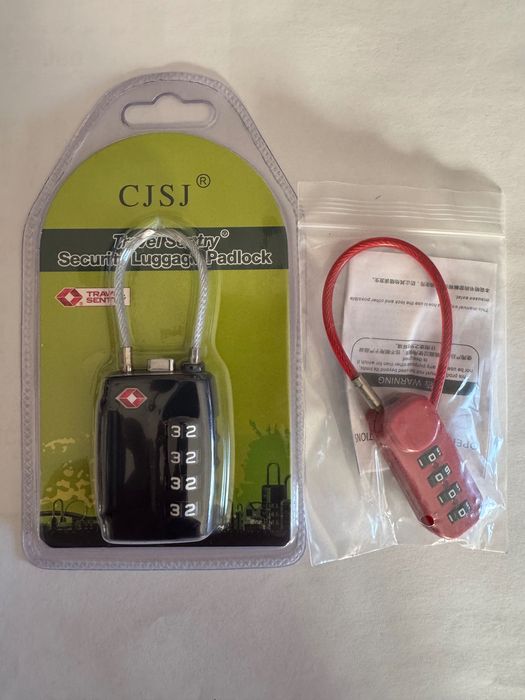 Cadeados/travas de 4 dígitos