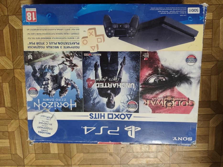 PS4 +2геймпада и аккаунт