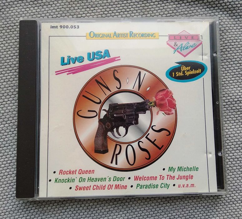 Guns N' Roses - Live USA - Аудио CD , Европа VG+ из коллекции,редкий !
