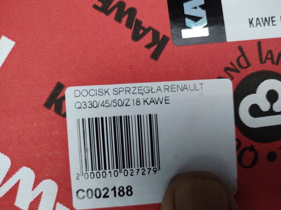 Docisk sprzęgła Renault 110.54  330mm