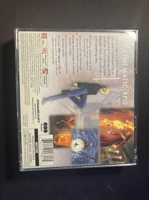 Parasite Eve - Playstation 1 (NTSC - U/C)