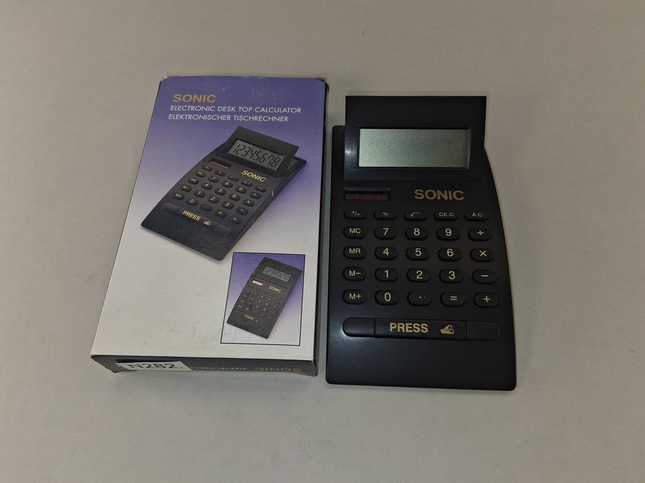 N282 Kalkulator Biurkowy SONIC Electronic Desk Top Calculator