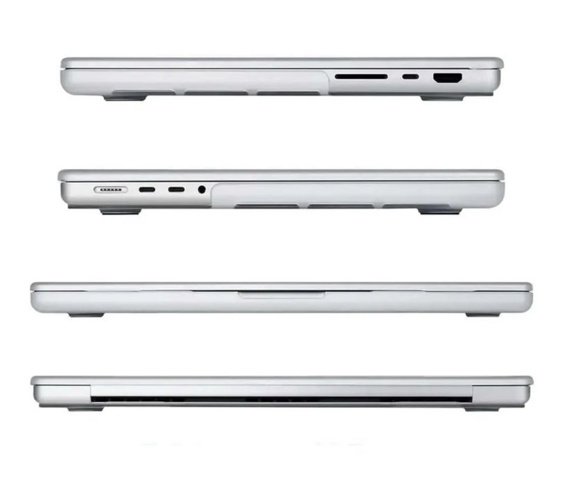 Etui Hard Case do Apple Macbook Pro 16 2021 A2485 matowy biały nowe