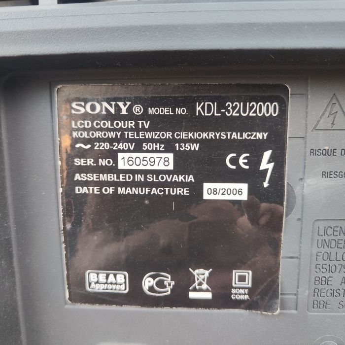 Telewizor Sony 32 cale