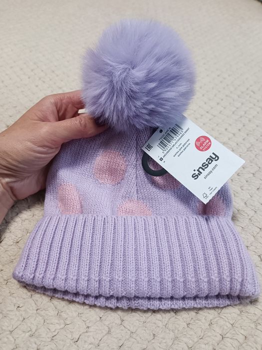 Шапочка на девочку 2-3 года