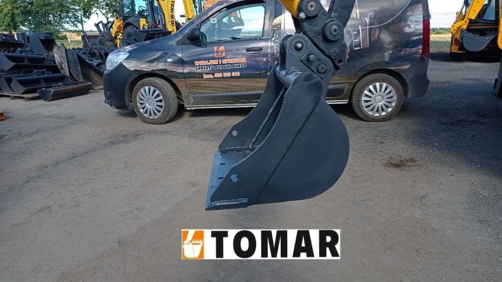 Nowa Łyżka Kopiąca 50 Cm Minikoparka JCB Koparka JCB 8014, 8016, 8018, 8020 JCB CAT CASE YANMAR