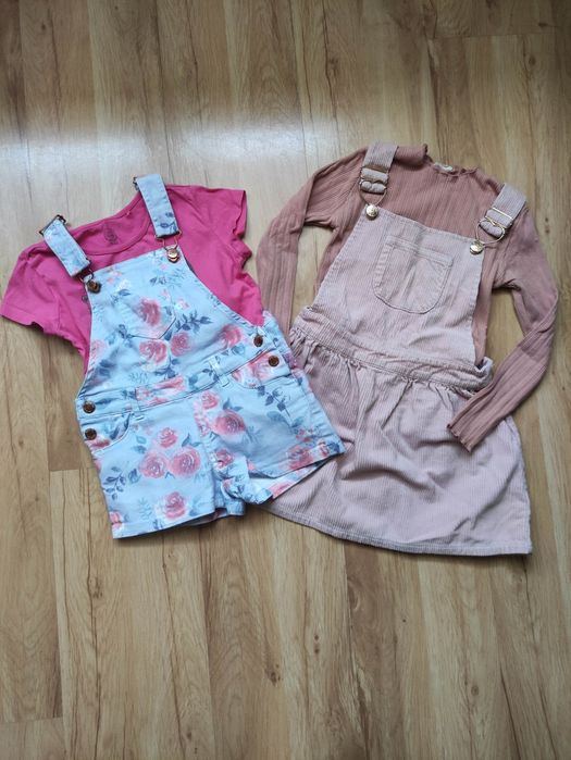 Spódniczka na szelkach, ogrodniczki,  110 Primark
