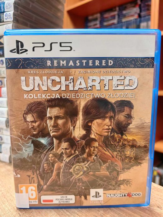 Uncharted:Kolekcja Dziedzictwo Złodziei PS5 Skup Wymiana SklepRetroWWA
