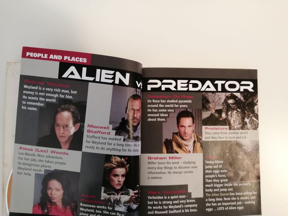 Livro ingles Alien vs Predador (portes grátis)64586145690499123