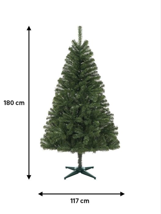 Árvore de Natal verde – 180 cm