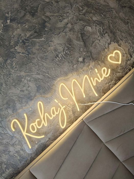 Nowy led neon na ślub wesele