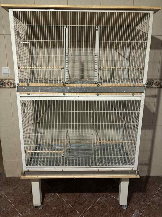 Vendo, troca viveiro para passaros