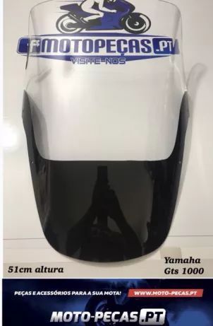 Vidro frontal gts 1000 viseira Yamaha novo moto pecas