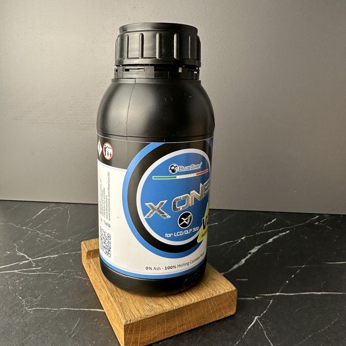 Фотополімерна смола BlueCast X-ONE для LCD/DLP 3D принтерів 0,5 л